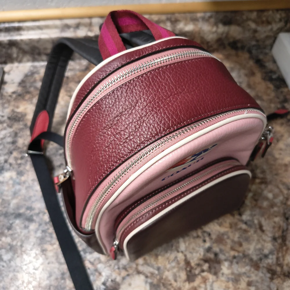 Coach Ski Color Block Backpack *RARE FIND! - Picture 11 of 13
